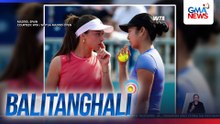 Ph Tennis Star Alex Eala at kakamping Zeynep Sonmez ng Turkiye, pasok sa Round of 16 ng Madrid Open Doubles | Balitanghali