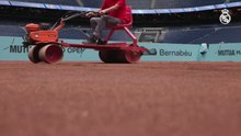 Nadal and Sinner wowed by Bernabeu becoming tennis court
