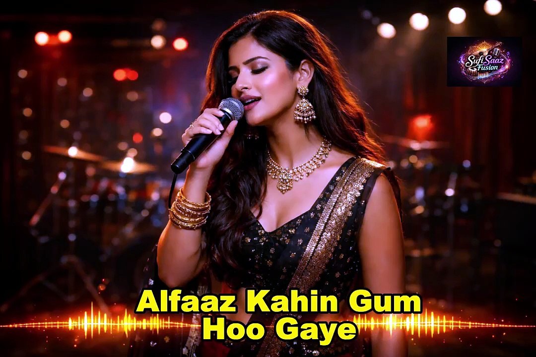 Alfaaz Kahin Gum Hoo Gaye | Heart Touching Sufi Song 2026 | Coke Studio Style | Female Voice | Sufi Saaz