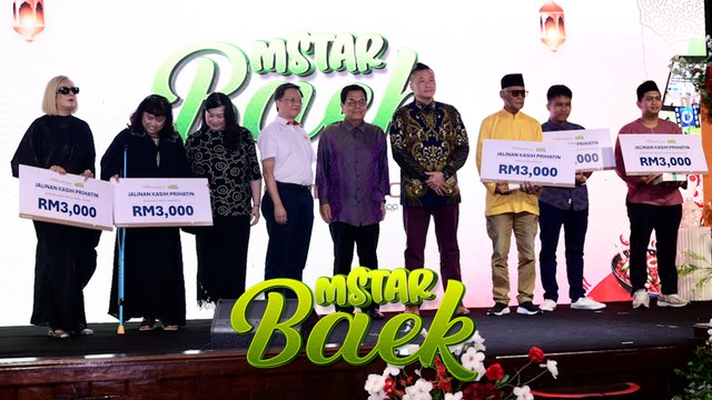 Seronok tengok senyuman penerima mStar Baek... Dah masuk musim keempat!