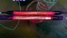 350mm 220v 1200w ruby infrared carbon fiber heating tube infrared heat lamps