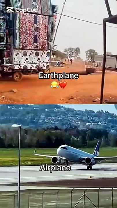 Earthplane vs Airplane 🤣🤣🤣🤣