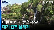 [날씨] "눈부신 햇살" 나들이 하기 좋은 주말...대기 건조 심해져 / YTN