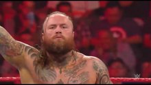Raw-Oct 7, 2019 Great match, Aleister Black defeats Team Indians مباراة رائعة أليستر بلاك يهزم فريق الهنود