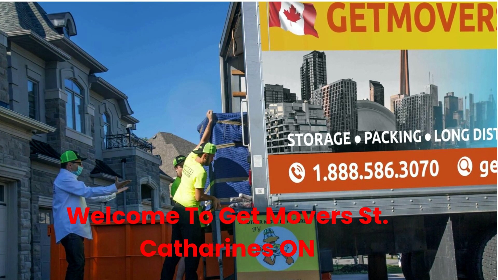 Get Movers in St. Catharines, ON | 289–217–9016