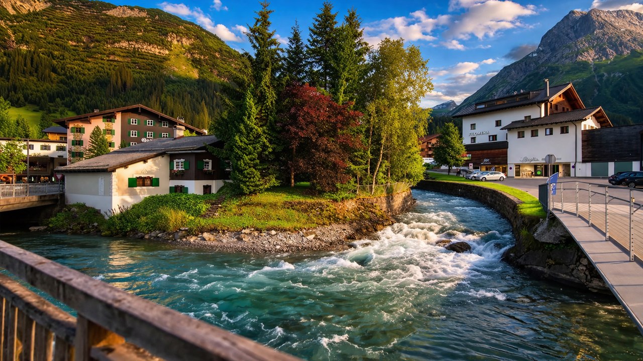 Lech 4K 60fps: A Dreamy Alpine Walk Through Austria's Most Beautiful Gem