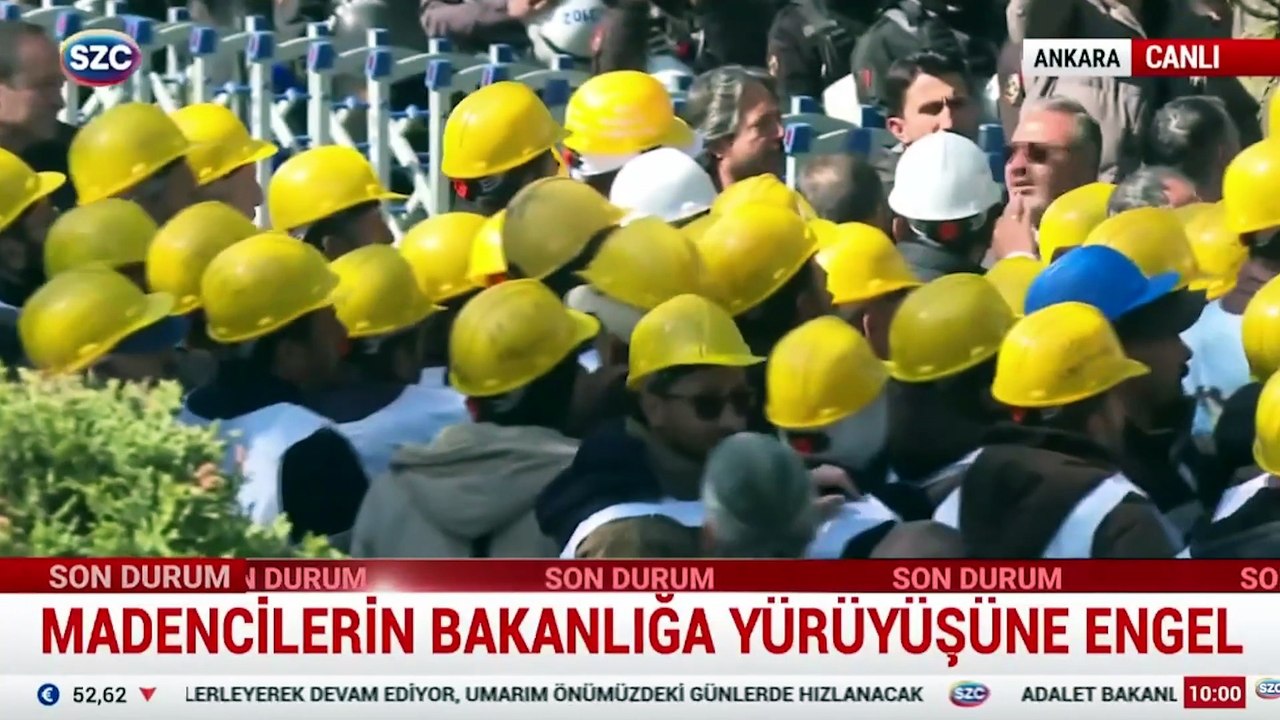 Madencilerin yürüyüşüne polis barikatı! Açlık grevindeki iki madenci fenalaştı