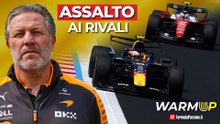 BROWN ATTACCA FERRARI e RED BULL | WarmUp F1 191 - 24/4