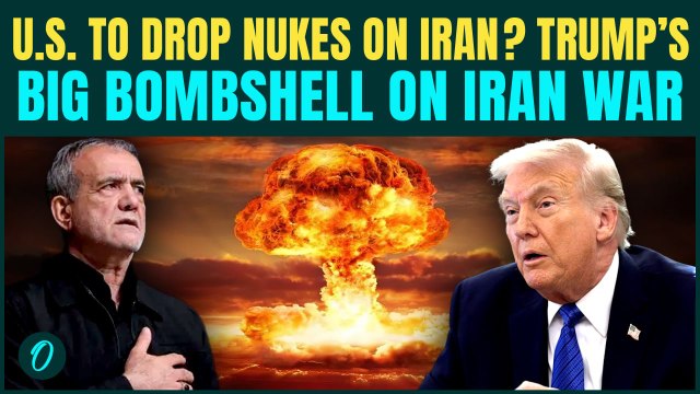 U.S. Nuclear ATTACK On Iran Soon? Trump REVEALS Iran War Plan In Oval Office Address | Watch