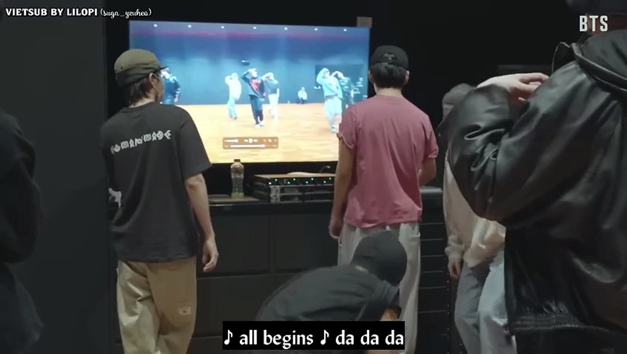 [vietsub] Hậu trường BTS tập nhảy SWIM