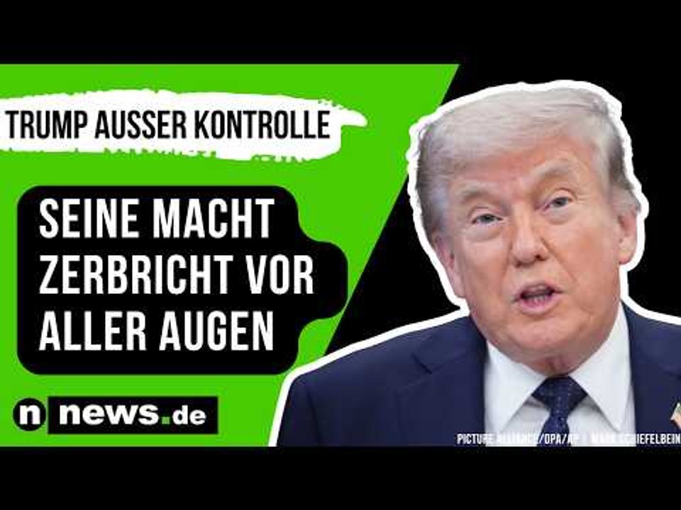 Donald Trump: Seine Macht zerbricht vor aller Augen - US-Präsident außer Kontrolle