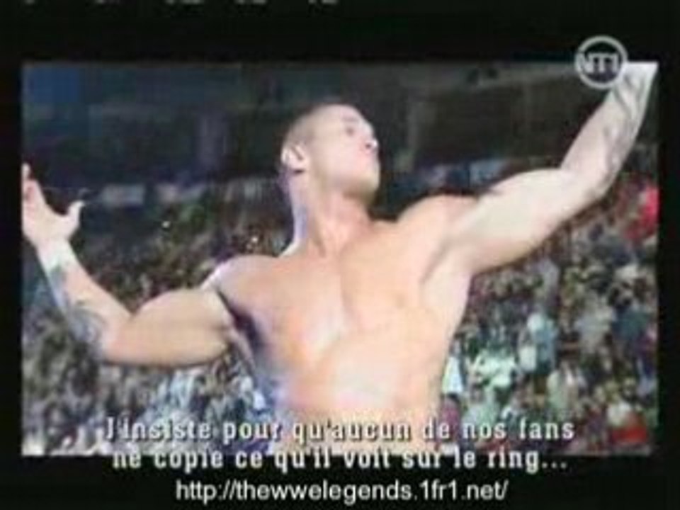 Catch NT1 Orton Ne faites pas ca chez vous