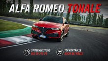 Alfa Romeo Tonale auf Rennstrecke: Fahrtraining im Grenzbereich
