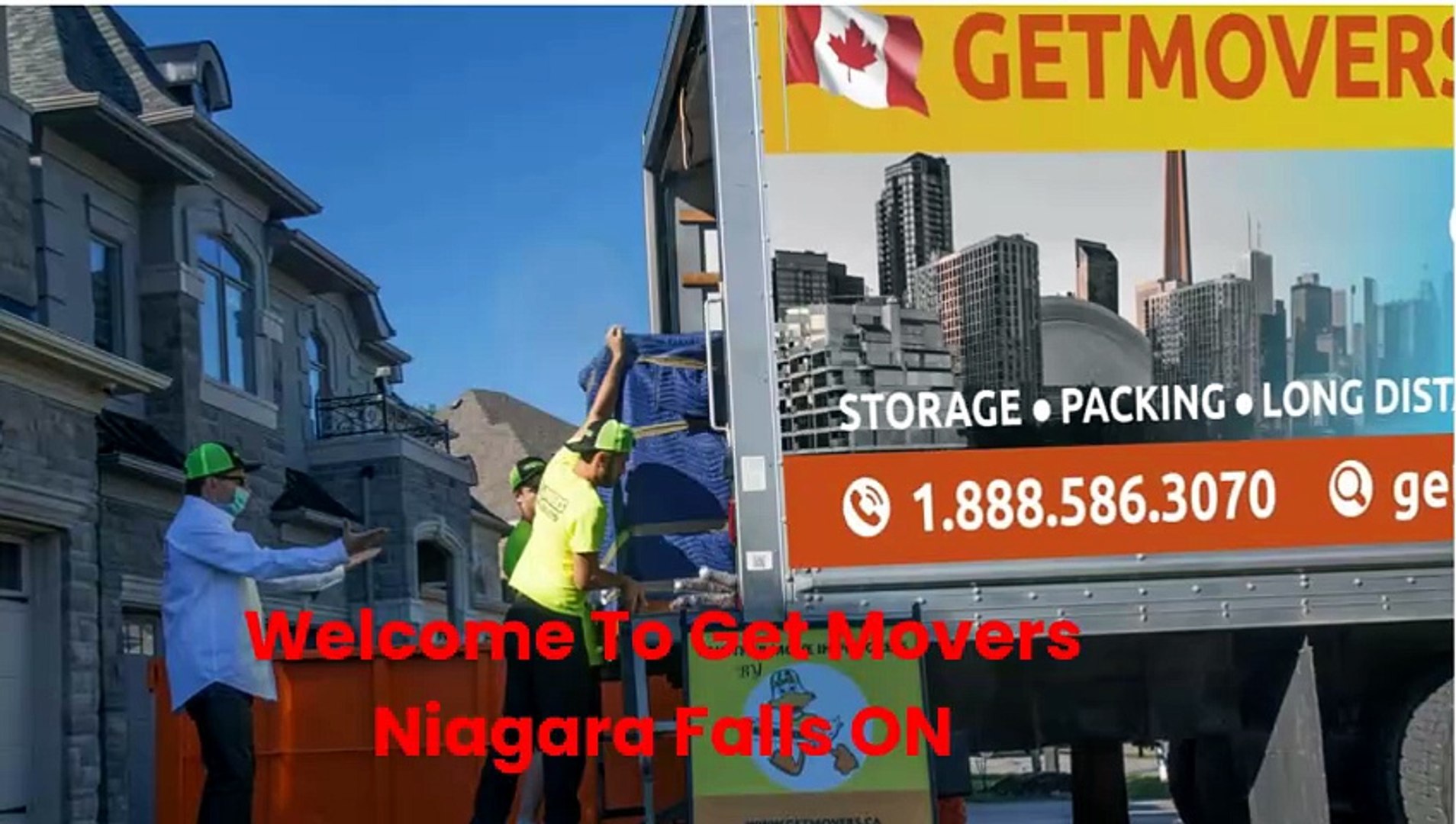 ⁣Get Movers in Niagara Falls, ON | 289–217–9016