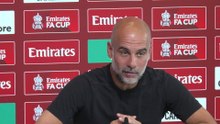 Guardiola on trying to manage his Man City squad as they push for domestic treble