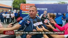 Plan "Cayapa Eléctrico" instaló más de 5 mil nuevas luminarias en Valencia
