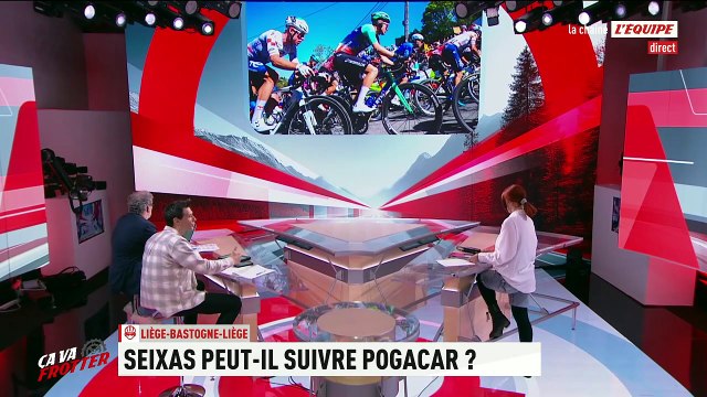 Paul seixas peut-il suivre Tadej Pogacar ? - Cyclisme - Liège-Bastogne-Liège