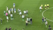 El cariñoso momento entre Isco y Carvajal tras el empate del Real Betis 1 - Real Madrid 1