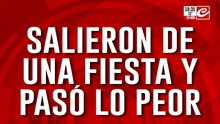 Salieron de una fiesta y pasó lo peor: patota persiguió y golpeó a 3 pibes
