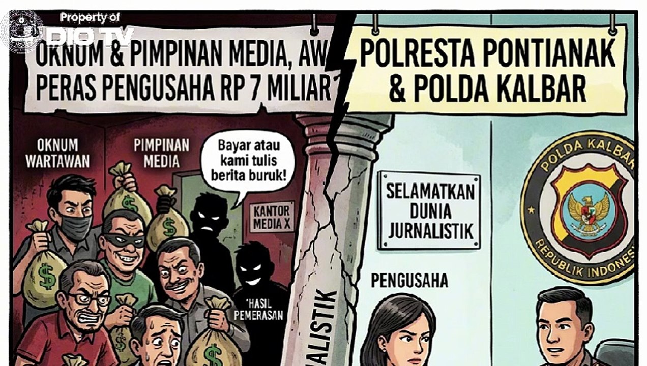 Diduga Peras Pengusaha Rp7 Miliar, AW, Oknum Wartawan, Rusak Kredibilitas Dunia Jurnalistik