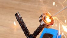From metal rods to solid structures