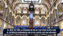 El Ibex 35 tiñe la semana de rojo- cae otro 0,8% con el petróleo disparado un 0,9% hasta los 106 dólares
