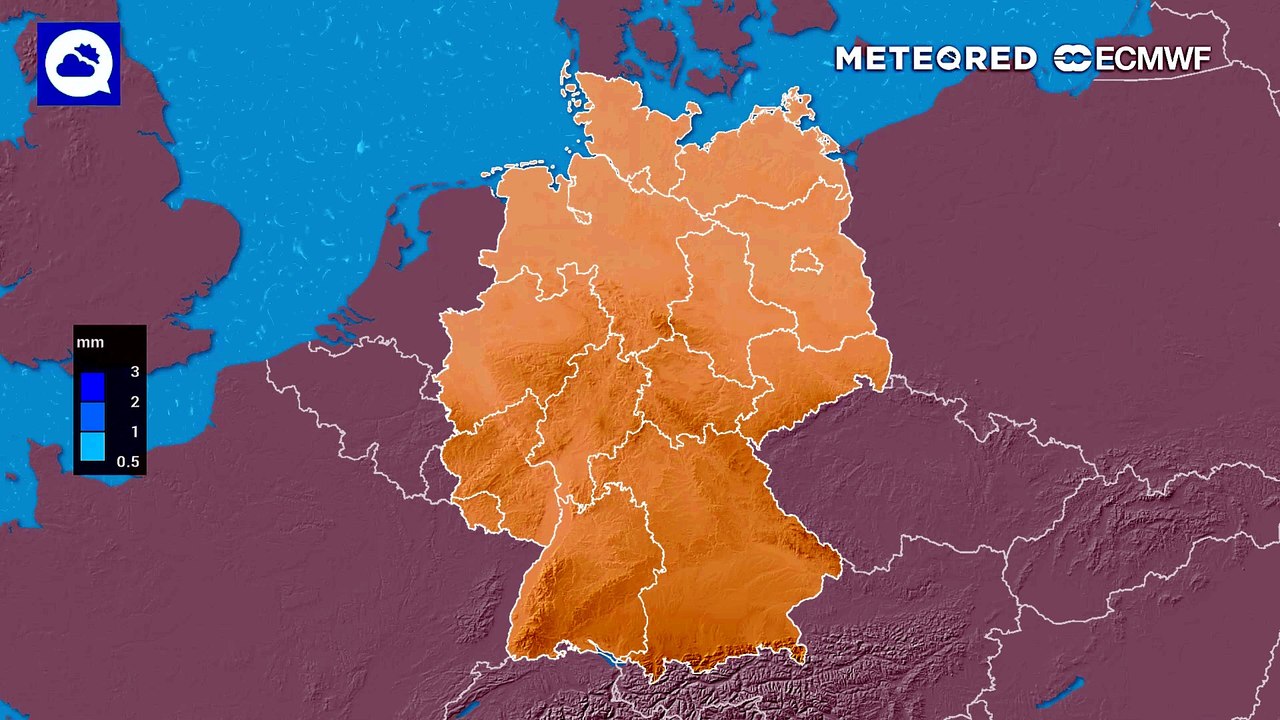 In den nächsten Tagen sorgt das Hoch Uli für trockenes Wetter!