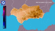 El paso de una DANA dejará acumulados significativos en Andalucía
