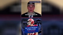 No.1 pick Mendoza delighted to work alongside Brady at Raiders