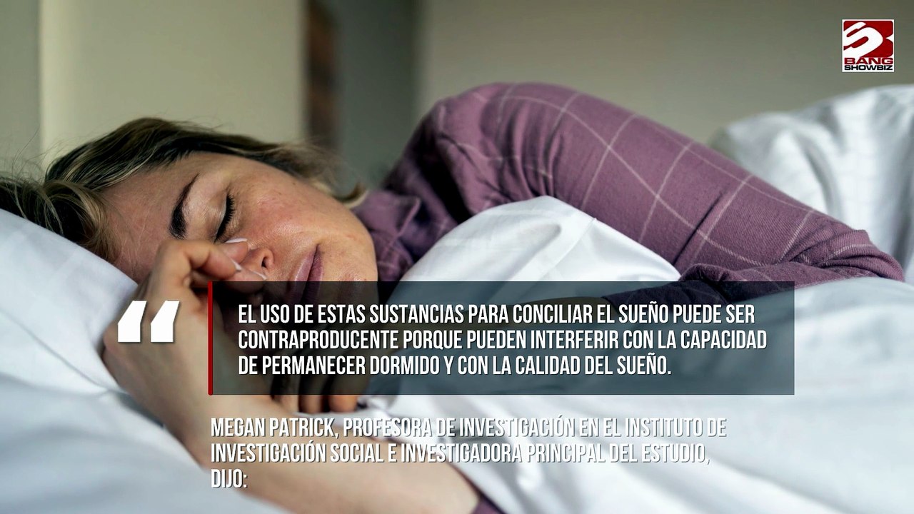 Estudio revela que más del 22% de los adultos jóvenes consumen sustancias para dormir