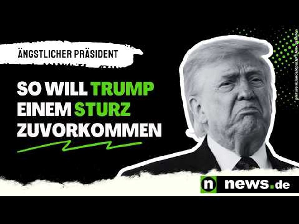 So will Trump einem Sturz im Weißen Haus zuvorkommen