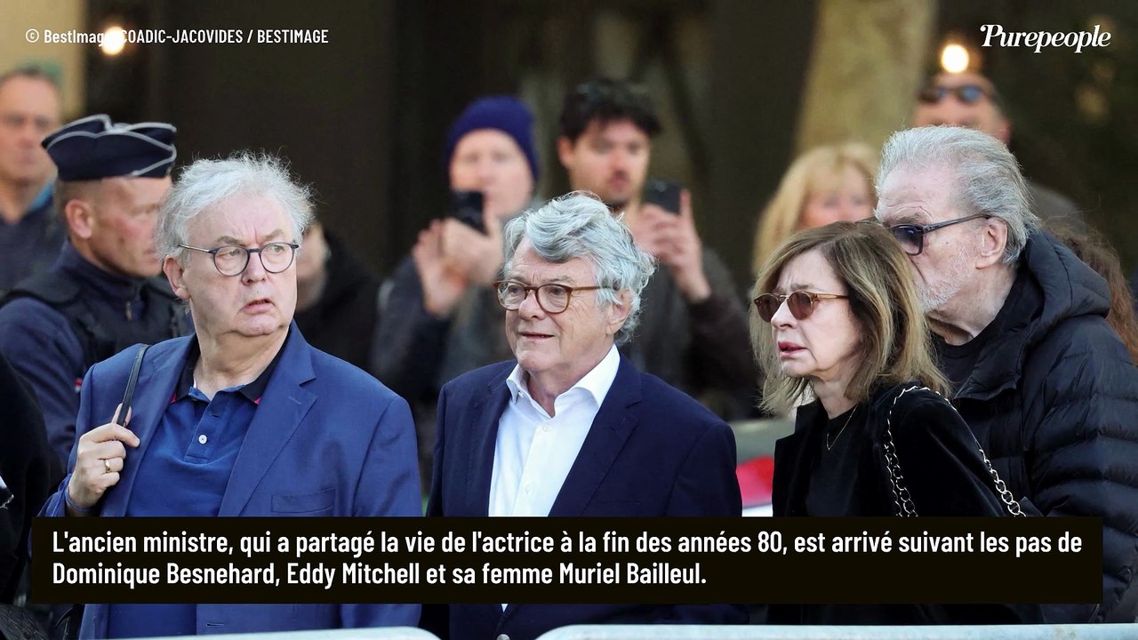Jean-Louis Borloo présent pour accompagner une dernière fois son ancienne compagne Nathalie Baye
