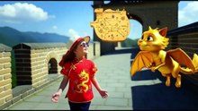 As Aventuras de Bibizinha na Muralha da China | Animação Estilo Pixar cheia de Magia e Mistério!