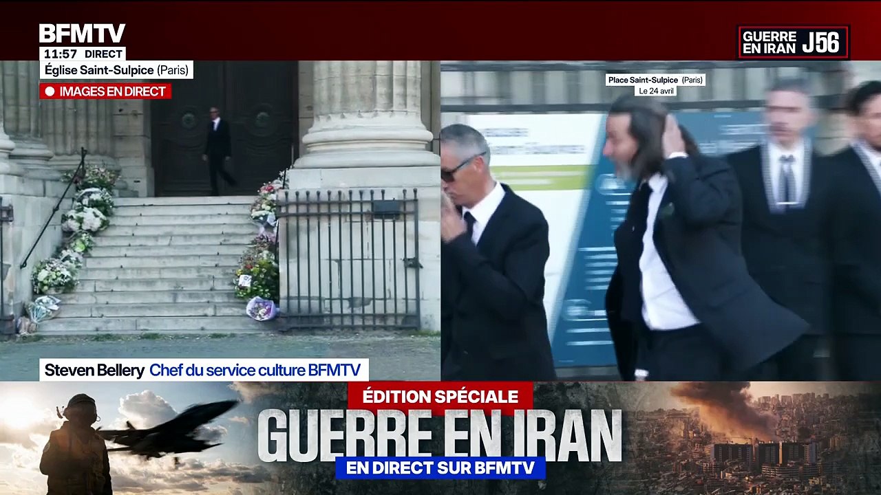 Laura Smet a prononcé un discours lors des obsè...