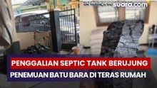 Tak Disangka, Penggalian Septic Tank Berujung Penemuan Batu Bara di Teras Rumah