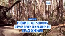 Soldados russos devem ser banidos do espaço Schengen "para sempre", diz primeiro-ministro da Estónia à Euronews