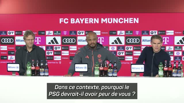 Bayern - Kompany sourit et élude une question sur le PSG