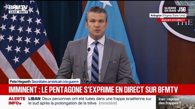 Guerre au Moyen-Orient: Plus de 30 navires ont été repoussés depuis le début du blocus américain, annonce Pete Hegseth