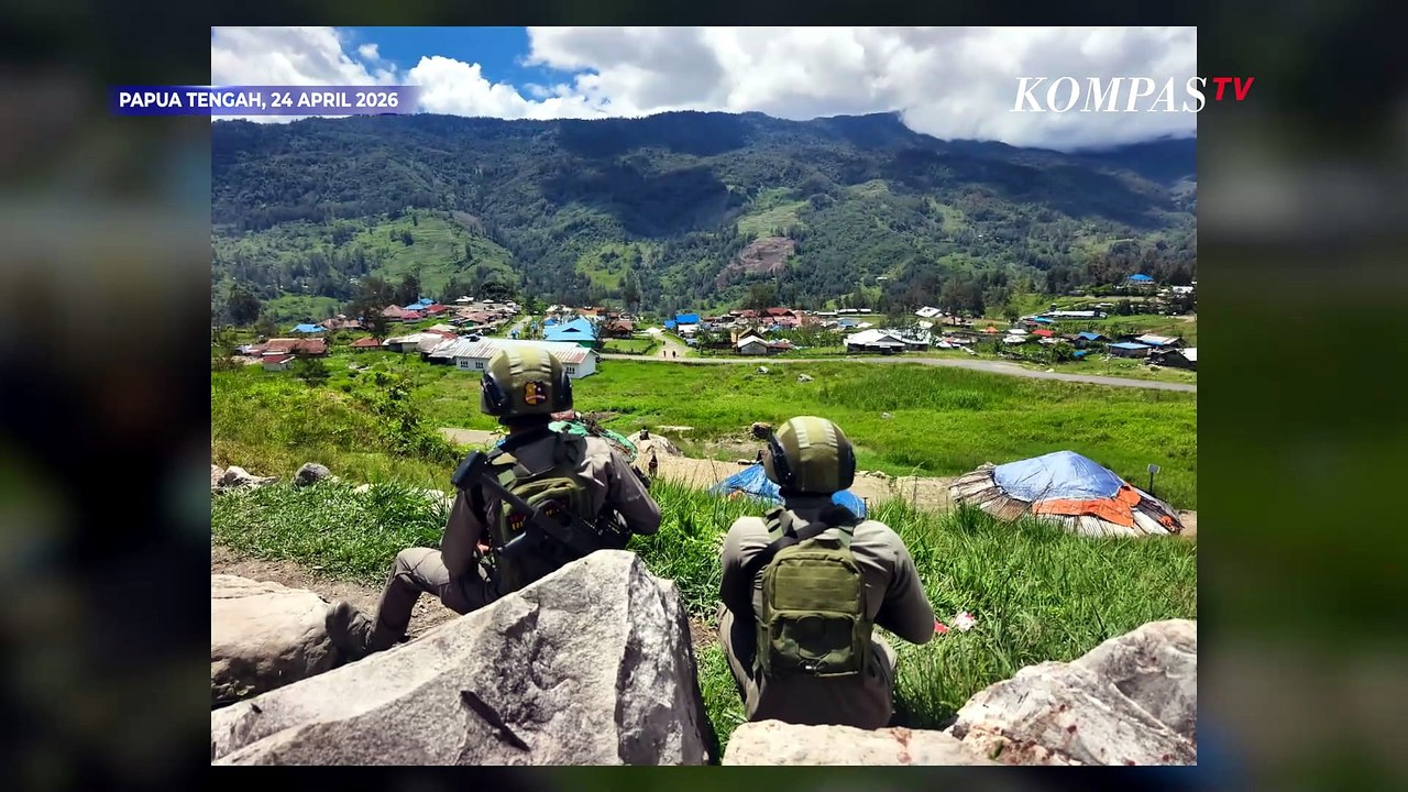 Satgas Damai Cartenz Gelar Patroli & Layanan Kesehatan di Pengungsian Papua Tengah
