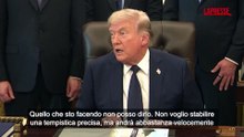 Iran, Trump: "Tengo chiuso lo Hormuz perch? non voglio che guadagnino 500 milioni al giorno"