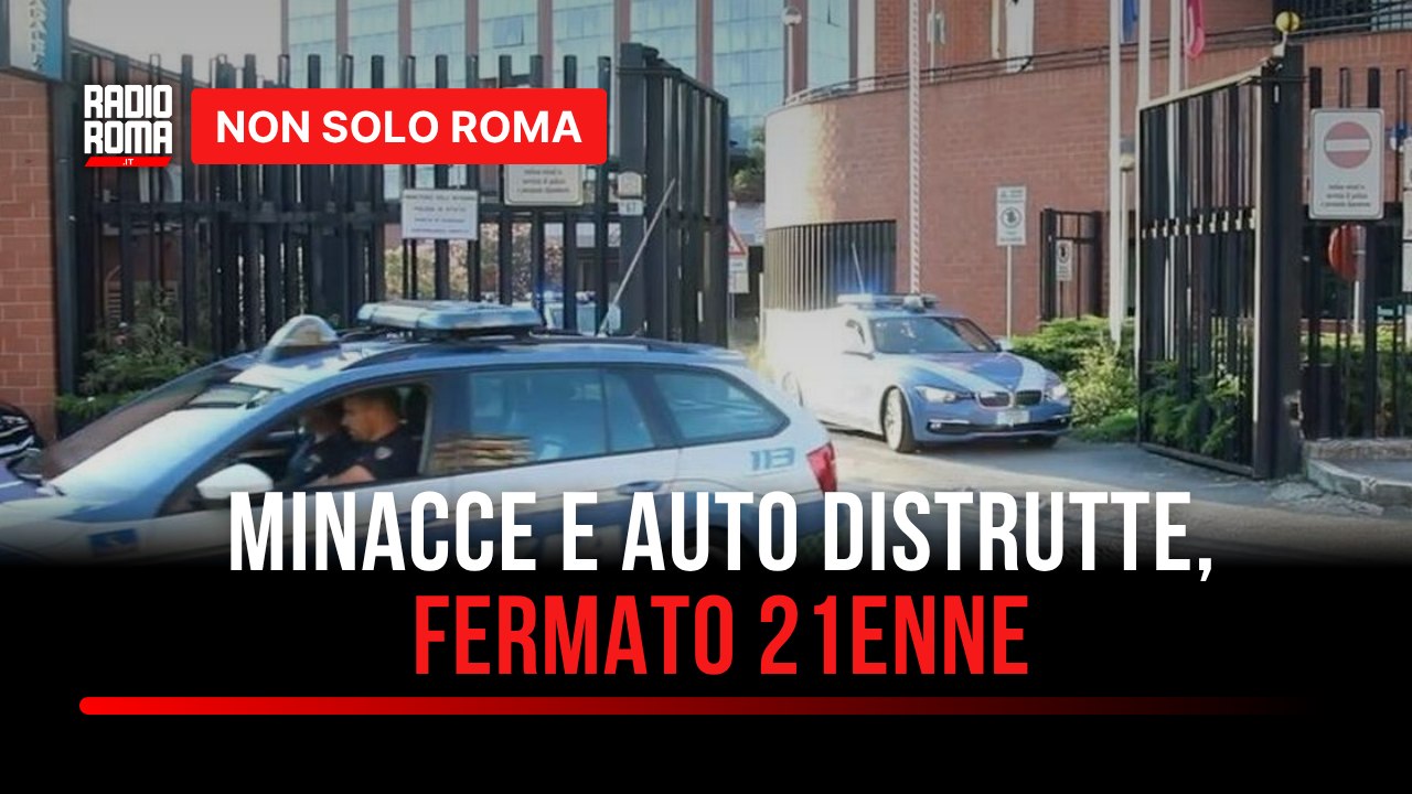 Minacce di morte e auto distrutte nel frusinate: il responsabile è un 21enne del capoluogo