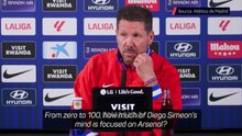 Recent form 'won't have any impact' on Arsenal clash - Simeone