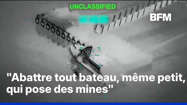Guerre au Moyen-Orient: Donald Trump souhaite accentuer la lutte contre la flotte moustique de l'Iran
