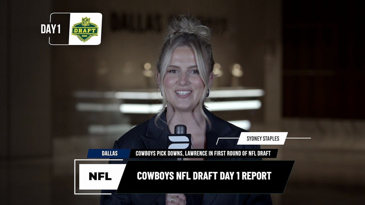 Dallas Cowboys DOUBLE DIP 💥 Downs & Lawrence Land in Round 1