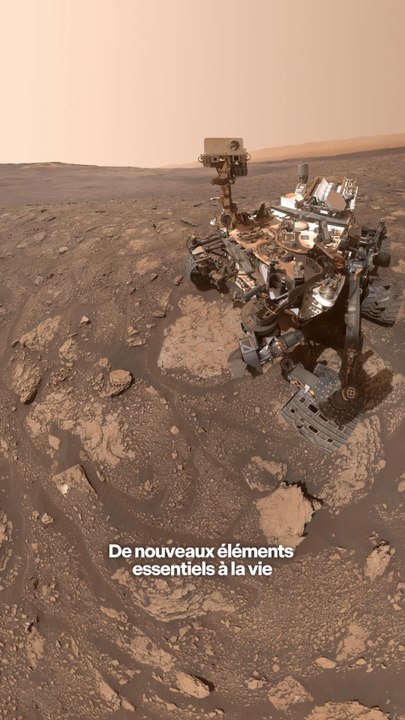 ⚠️ Nouvelle découverte à la sirface de Mars !