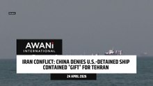 China denies U.S.-detained ship contained 'gift' for Iran
