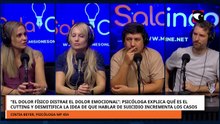 Psicóloga explica qué es el cutting y desmitifica la idea de que hablar de suicidio incrementa casos