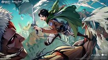 Skin Showcase: Zhang Fei · Eren | Honor of Kings × Attack on Titan Collaboration