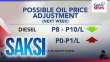Ikatlong sunod bawas-presyo sa diesel, asahan sa susunod na linggo | Saksi