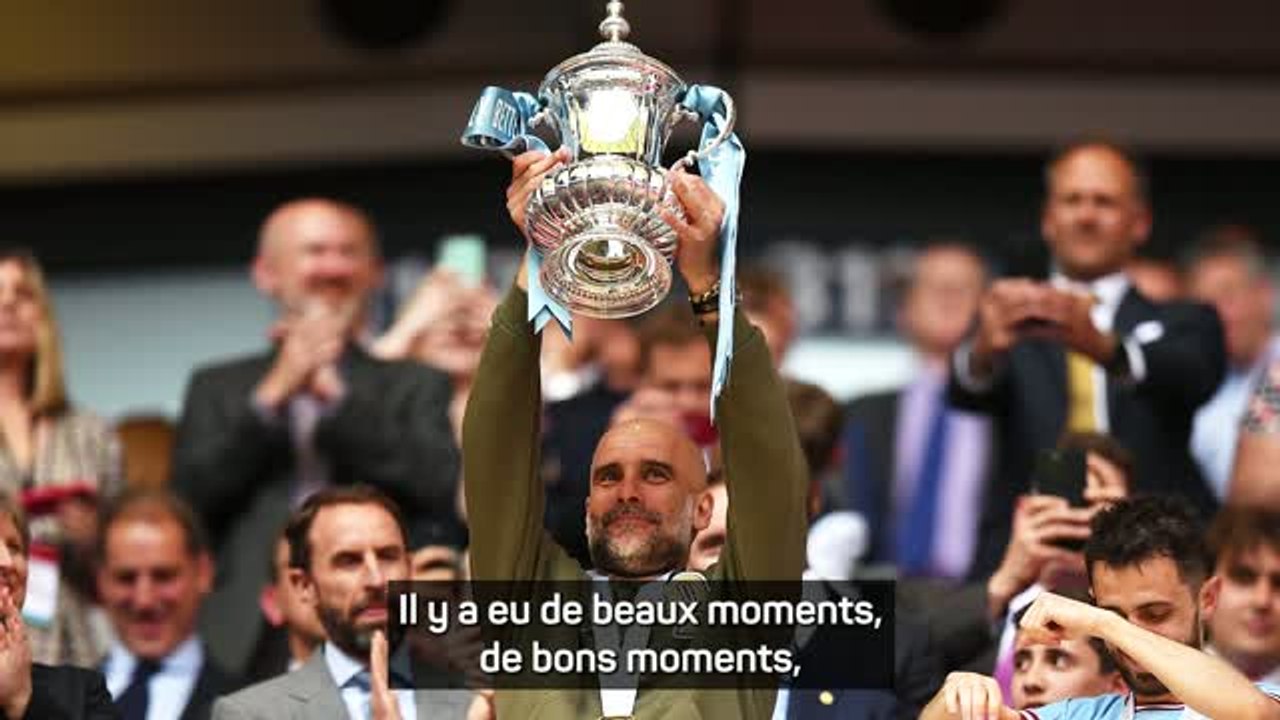 Man City - Guardiola évoque ses meilleurs souvenirs à Wembley